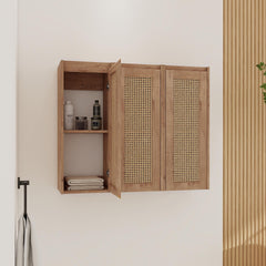 36" Bathroom Side Cabinet,Soft Close Doors,Float Mounting Design,(KD-Packing)