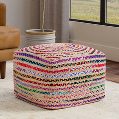 Margo 20 inch Square Pouf
