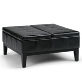 Dover Square Coffee Table Storage Ottoman