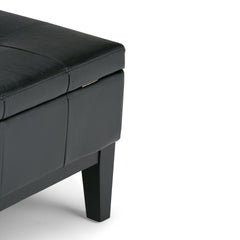 Dover Square Coffee Table Storage Ottoman