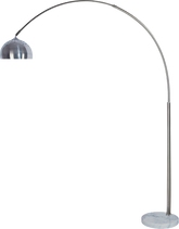 81"H STEEL MODERN ARCH FLOOR LAMP