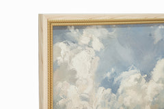 39.4x39.4" Large Square Countryside Canvas Art with Soft Multicolored Details