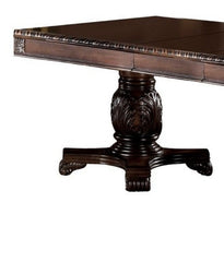 Chateau Cherry Finish De Ville Dining Table w/ Extension Leaf