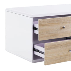 White High Gloss 4-Drawer Coffee Table