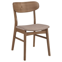 Whisten Walnut 5-piece Solid Wood Dining Set