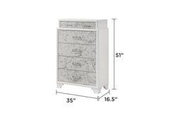 Soul Modern Style Chest Made with wood in White same asG150108659 (NJ inventory)