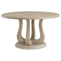 Rodota White Washed 5-piece Round Dining Table Set