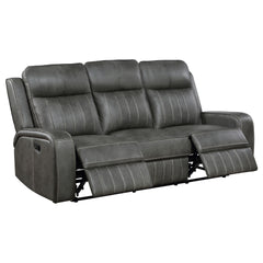 Forrest Grey Motion Reclining Sofa
