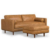 Morrison 89-inch Sofa and Ottoman Set