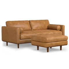 Morrison 89-inch Sofa and Ottoman Set