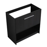 36" Bathroom Vanity, 2 Doors, Freestanding Bathroom Cabinet Vanity, Plywood (Excluding Sink)