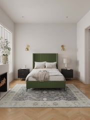 48" Bed in Moss Green