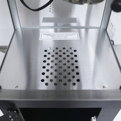 Popcorn Machine with Cart – 8oz Popper with Stainless-steel Kettle, Heated Warming Deck, and Old Maids Drawer,Black
