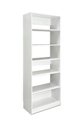 Prosper 32 inch White Wood Walk-in Closet with Five Shelves