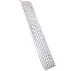 4FT Aluminum Shed Ramps 2PC, Outdoor Loading Ramps for Shed Curb Steps Stairs, Golf Cart Ramps, Four Wheeler Ramps for Hand Truck, Bicycle, Motorcycle, Riding Mower, 880 Lbs Capacity