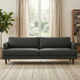 Livingston - 90" Sofa - Charcoal Grey