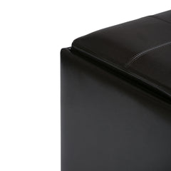 Avalon Square Coffee Table Storage Ottoman