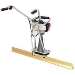 38cc 4 Stroke Gas Concrete Power Screed Cement Finishing Vibrating Motor Concrete Surface Smoother Finisher Screed With 4FT Screed