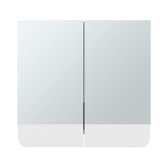 White 2-Door Medicine Cabinet with Three Spacious Shelf