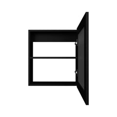 Wenge Medicine Cabinet with Included Mirror