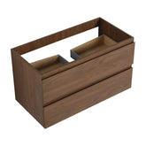 36" Wall-Mounted Bathroom Vanity (Only the Cabinet Body)-BVB01936BNO-2