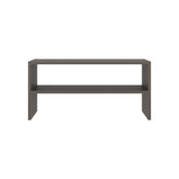 Silpa Small Shoe Rack with Three Open Shelves, Compact Modern Shoe Organizer for Entryway or Closet, 23.6 Wide