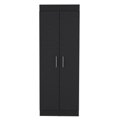 Nepal Pantry Cabinet, Space-Efficient 2-Door Design with Multiple Shelves