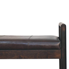 Solid Wood Gridline Bench