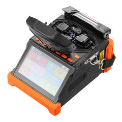 Fiber Fusion Optic Splicer 6 Motors Core & Clad Alignment 5" Touch Screen