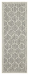 Sunshine GC_HAR2006 Silver 7 ft. 10 in. x 10 ft. 3 in. Indoor/Outdoor Area Rug