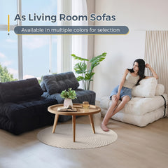 Modular Floor Couch System – Convertible Sofa Bed for Compact Living Spaces
