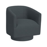 Blue Swivel Accent Chair