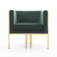 Lounge Chair in Forest Green