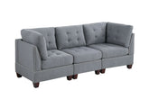 MODULAR SET - 3PC in Gray