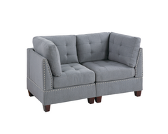MODULAR SET - 2PC in Gray