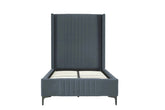 Twin Bed in Gray