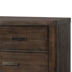 Six Drawer Dresser Antique Brown