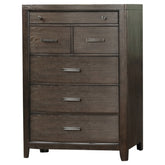 Six Drawer Dresser Antique Brown