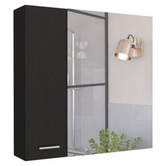 Kenya Medicine Cabinet, Mirror, Double Door, Four Interior Shelves