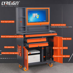Super large industrial computer cabinet can be used in auto repair workshops and other studios that need computers