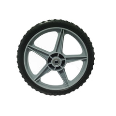 12" Spoked Plastic Wheel and Tire, Universal Replacement Wheel for Lawn Mowers and DIY Trolley Wagon Cart 10 Pack