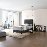 Chic Black Twin Bed For Every Space