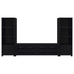 Arnaud Black 3-piece TV Stand