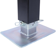 8,000 lbs. top Wind Weld on Square Tube Drop Leg Jack