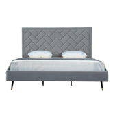 King Bed in Gray