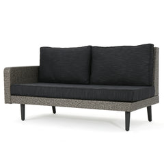 TAHITI SOFA SET -RIGHT ARMREST - GREY