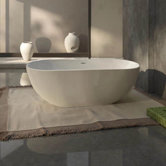 67" Whirlpool and Air Bath Soaking Combination Tub with Adjustable Speed Air Blower and Air type control switch, White,AC-199B