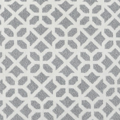 Gray Round Ottoman