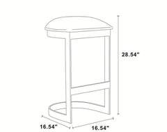 Barstool in Blue