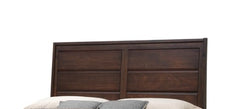 Oberreit Walnut Finish Queen Bed